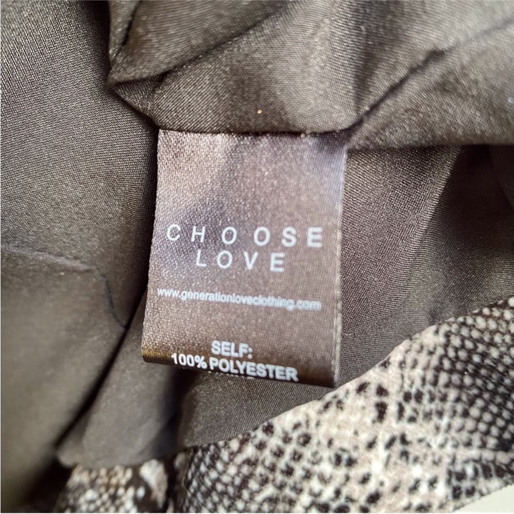 Generation Love Sasha Python Snake Skin Velvet Bl… - image 5